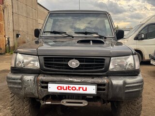 2001 Hyundai Galloper II, чёрный, 750000 рублей, вид 2