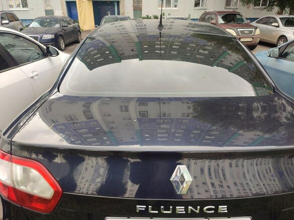 2012 Renault Fluence I, синий, 680000 рублей - вид 4