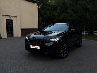 2024 BMW X6 30d III (G06) Рестайлинг, синий, 13900000 рублей, вид 4