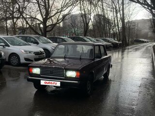 2008 Lada (ВАЗ) 2107, пурпурный, 155000 рублей, вид 1