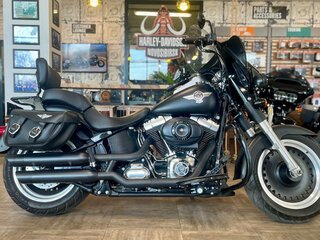 2011 Harley-Davidson Fat Boy, чёрный, 1250000 рублей, вид 1
