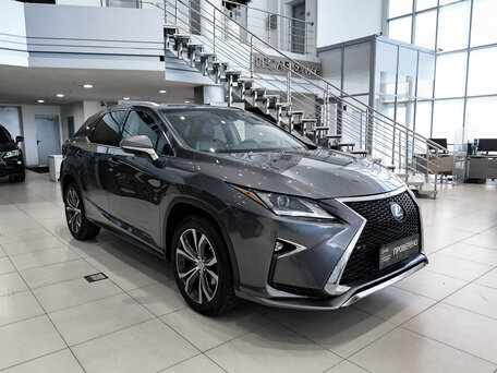 2019 Lexus RX 350 IV Рестайлинг, серый, 3950000 рублей, вид 3
