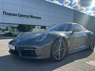 2022 Porsche 911 Targa 4 VIII (992), зелёный, 17250000 рублей, вид 2