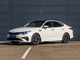 2018 Kia Optima IV Рестайлинг, белый, 1995000 рублей, вид 1