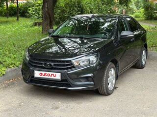 2017 Lada (ВАЗ) Vesta I, чёрный, 780000 рублей, вид 1