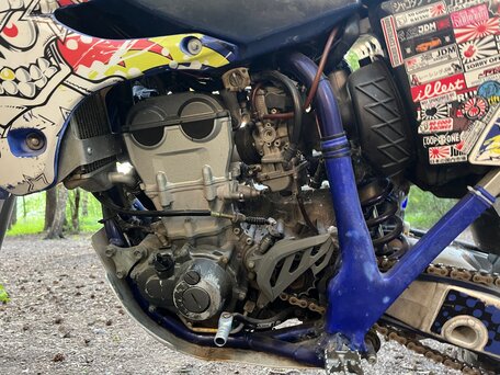 2005 Yamaha YZ450F, синий, 199999 рублей, вид 4