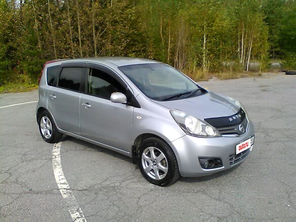 2010 Nissan Note I Рестайлинг, серый, 505000 рублей - вид 9