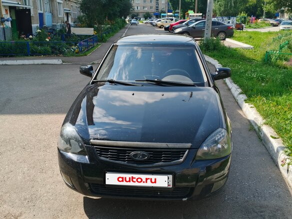 2011 Lada (ВАЗ) Priora I, чёрный, 225000 рублей