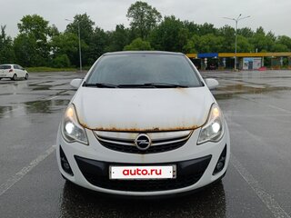 2011 Opel Corsa D Рестайлинг II, чёрный, 350000 рублей, вид 2