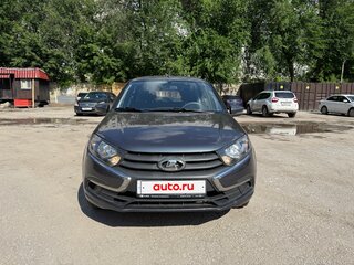 2020 Lada (ВАЗ) Granta I Рестайлинг, серый, 770000 рублей, вид 3