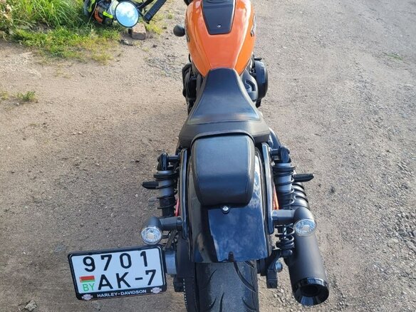 2024 Harley-Davidson Nightster, оранжевый, 950000 рублей - вид 8