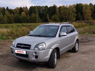 2004 Hyundai Tucson I, серебристый, 410000 рублей, вид 2