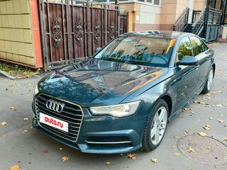 2015 Audi A6 IV (C7) Рестайлинг, серый, 1800000 рублей, вид 1