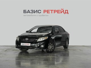 2008 Toyota Corolla X (E140, E150), чёрный, 829000 рублей, вид 1