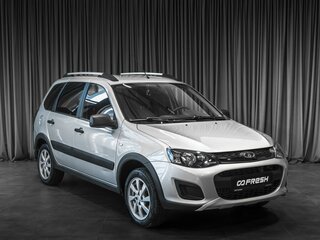 2018 Lada (ВАЗ) Kalina Cross II, серебристый, 729000 рублей, вид 1