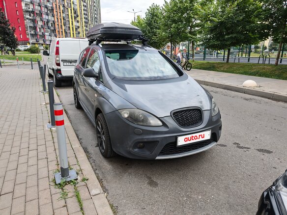 2012 SEAT Altea Freetrack I Рестайлинг, серый - вид 1
