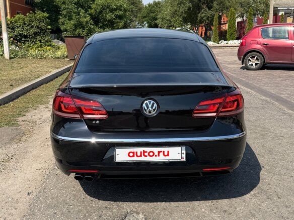 2013 Volkswagen Passat CC I Рестайлинг, чёрный, 1350000 рублей - вид 2