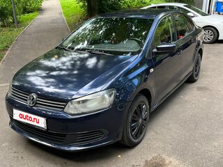 2014 Volkswagen Polo V, синий, 500000 рублей, вид 1