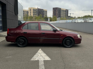 2006 Hyundai Accent ТагАЗ II, красный, 432000 рублей, вид 4