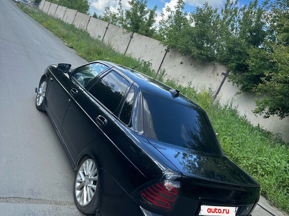 2009 Lada (ВАЗ) Priora I, чёрный, 400000 рублей - вид 6