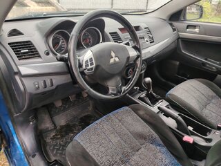 2008 Mitsubishi Lancer X, синий, 380000 рублей, вид 5
