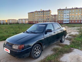 2004 Lada (ВАЗ) 2110, чёрный, 125000 рублей, вид 1
