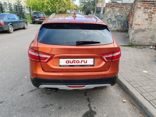 2018 Lada (ВАЗ) Vesta SW I, оранжевый, 827000 рублей, вид 4
