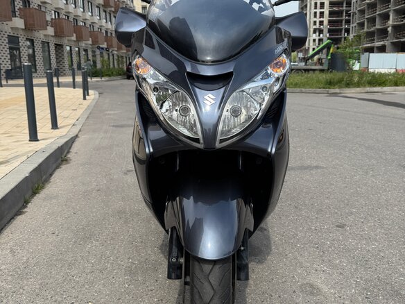 2012 Suzuki Burgman (SkyWave) 400, серый, 450000 рублей - вид 7