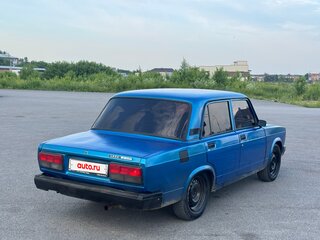 2005 Lada (ВАЗ) 2107, синий, 125000 рублей, вид 4