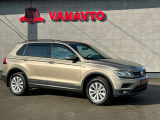 2020 Volkswagen Tiguan II, коричневый, 2630000 рублей, вид 3
