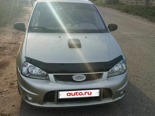 2008 Lada (ВАЗ) Kalina I, серый, 175000 рублей, вид 2