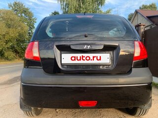 2008 Hyundai Getz I Рестайлинг, чёрный, 485000 рублей, вид 4