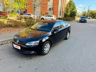 2013 Volkswagen Jetta VI, чёрный, 1140000 рублей, вид 3