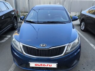 2014 Kia Rio III, синий, 660000 рублей, вид 2