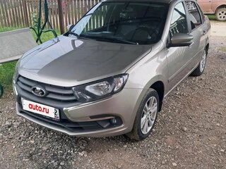 2021 Lada (ВАЗ) Granta I Рестайлинг, серый, 670000 рублей, вид 1