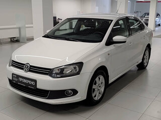2012 Volkswagen Polo V, белый, 499000 рублей, вид 1