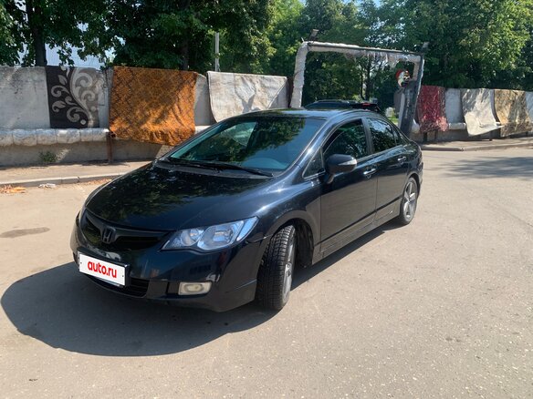 2008 Honda Civic VIII, чёрный, 600000 рублей