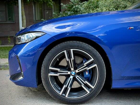 2022 BMW 3 серии 320i VII (G2x) Рестайлинг, синий - вид 11