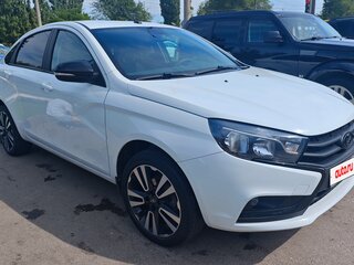2020 Lada (ВАЗ) Vesta I, белый, 950000 рублей, вид 2
