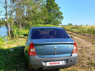 2010 Renault Logan I Рестайлинг, синий, 268000 рублей, вид 4