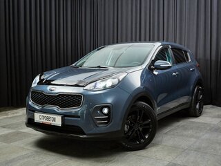2016 Kia Sportage IV, синий, 1747000 рублей, вид 1