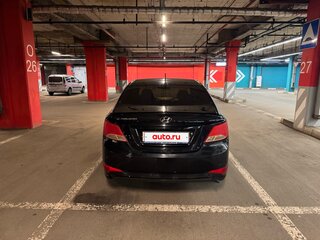 2016 Hyundai Solaris I Рестайлинг, чёрный, 595000 рублей, вид 5