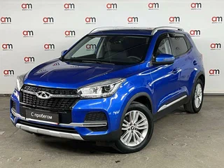 2020 Chery Tiggo 4 I Рестайлинг, синий, 879000 рублей, вид 3