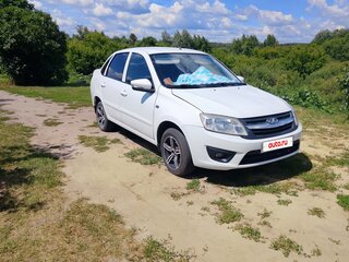 2014 Lada (ВАЗ) Granta I, белый, 345000 рублей, вид 2
