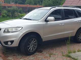 2012 Hyundai Santa Fe II Рестайлинг, серебристый, 1520000 рублей, вид 3