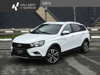 2019 Lada (ВАЗ) Vesta SW Cross I, белый, 1113000 рублей, вид 1