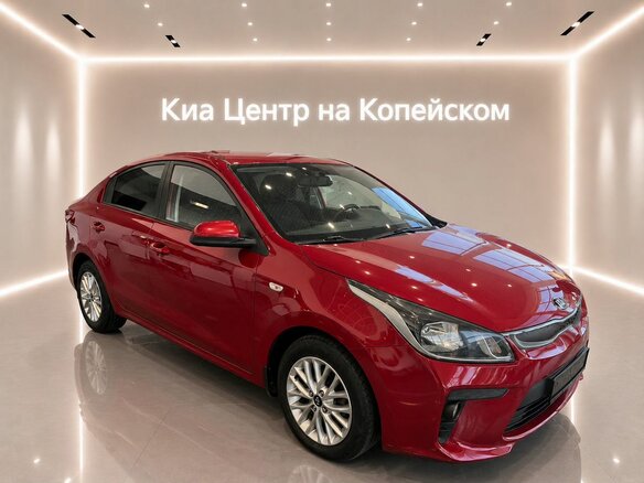 2019 Kia Rio IV, красный, 1449900 рублей - вид 2