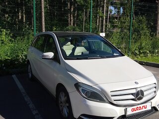 2014 Mercedes-Benz B-Класс 200 II (W246), белый, 1150000 рублей, вид 2