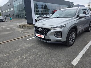 2020 Hyundai Santa Fe IV, серебристый, 2100000 рублей, вид 1