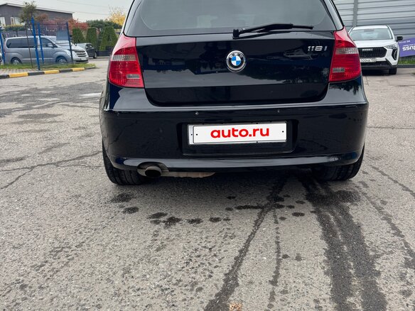 2011 BMW 1 серии 118i I (E81/E82/E87/E88) Рестайлинг, чёрный - вид 9